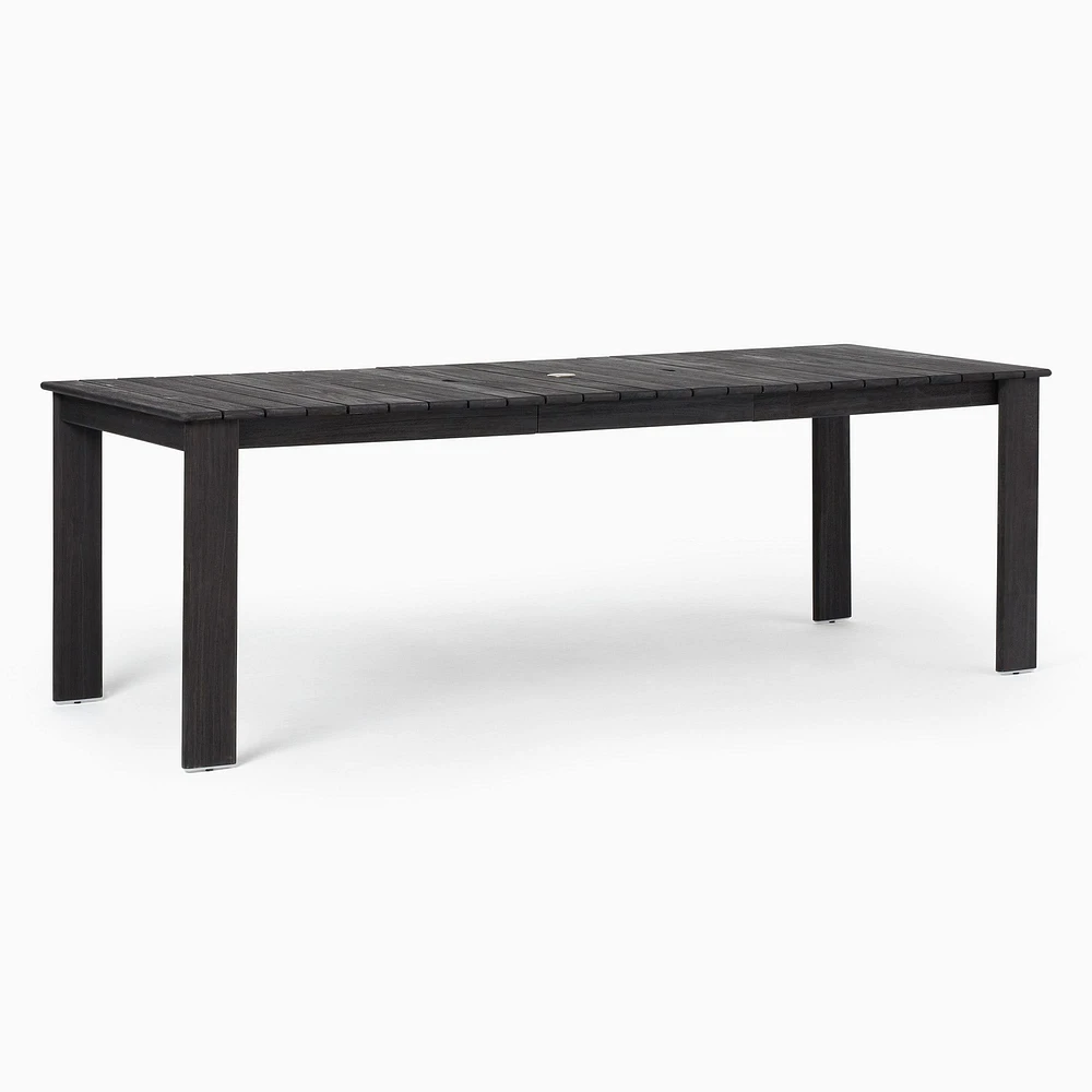 Playa Outdoor 67.5 - 90 Rectangle Extendable Dining Table, Mast