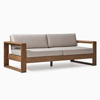 Portside Outdoor Sofa, 65", Driftwood