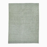 Chip & Dent: Ojai Handwoven Wool Rug, Celadon