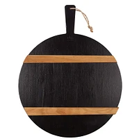 Black Round Mod Charcuterie Board, Small