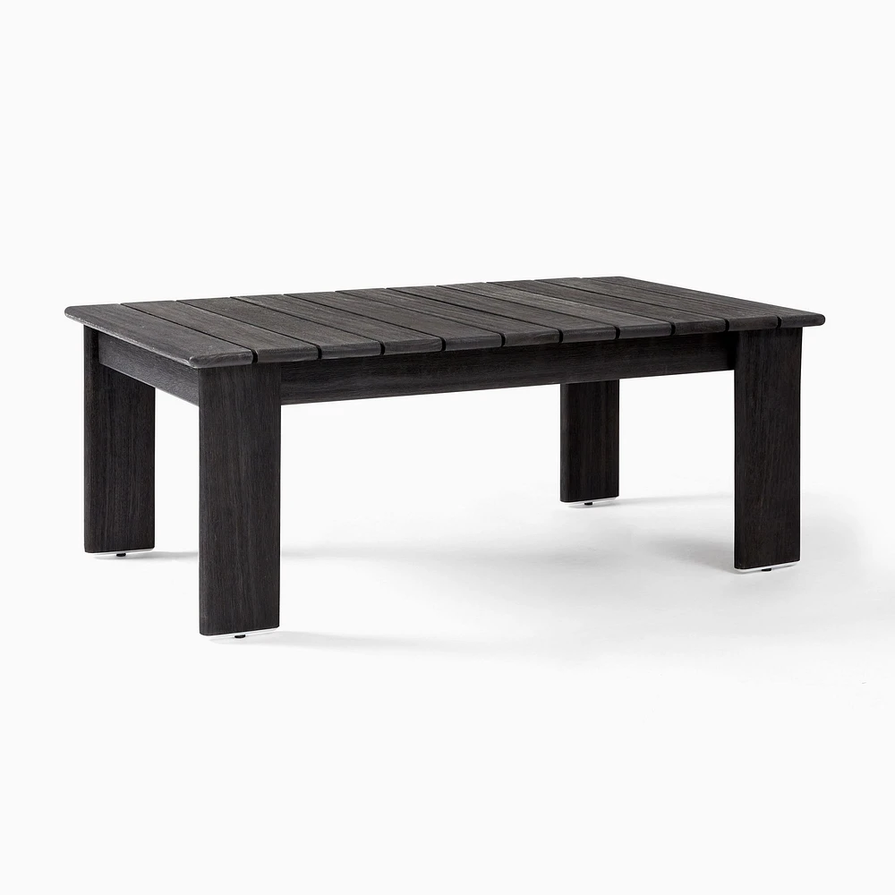 Playa Outdoor 41 Rectangle Coffee Table, Mast