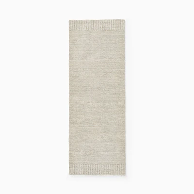 Chip & Dent: Ojai Handwoven Wool Rug, Alabaster