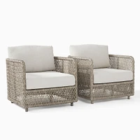 Coastal Lounge Chair, Petite Silverstone