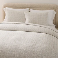 Reflections Matelasse Origin Coverlet, Full/Queen, White