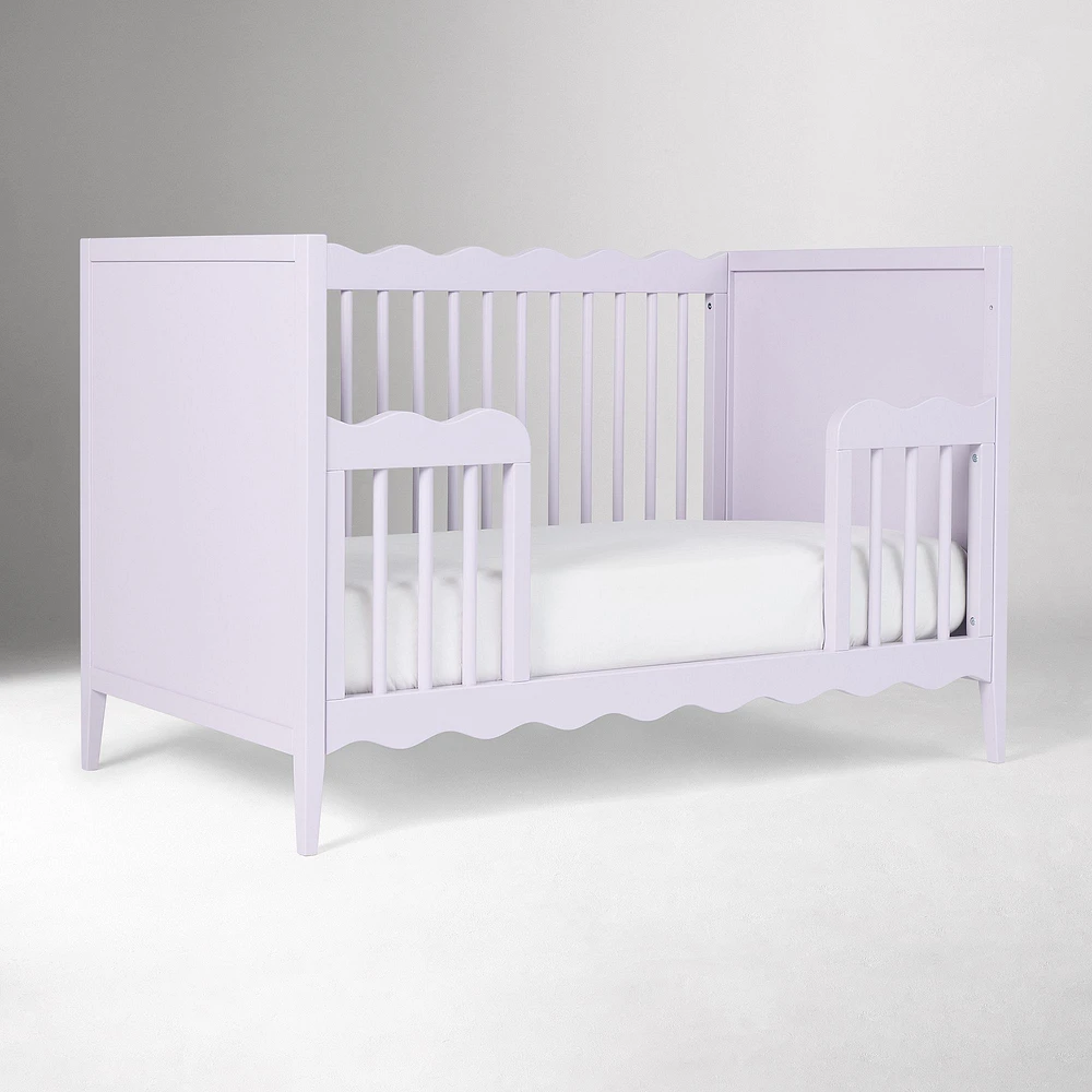 Daisy Convertible Crib Toddler Bed Conversion Kit, White