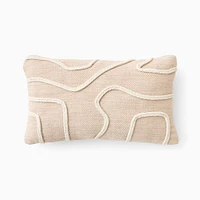 Outdoor Abstract Roping Pillow, 12x21