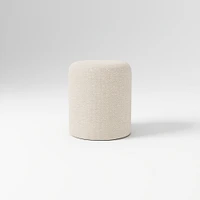 Auburn Ottoman Poly Perf Distressed Velvet Juniper Concealed Supports