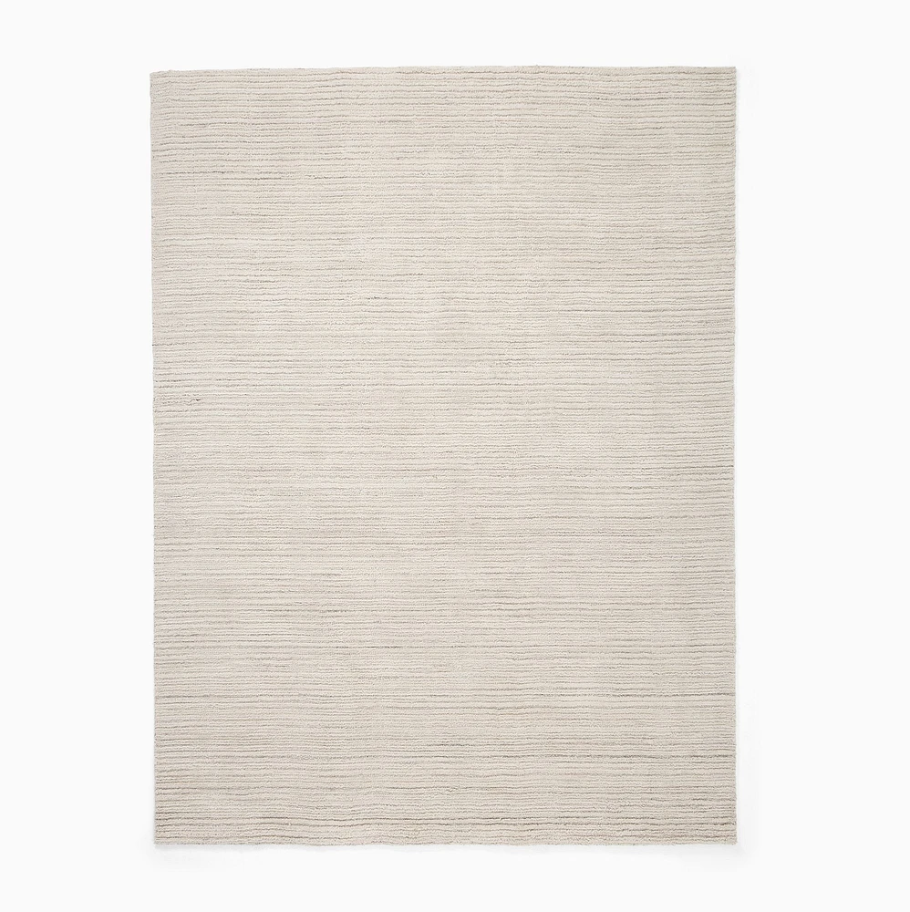 Chip & Dent: Lumini Rug, 3x5, Alabaster