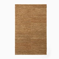 Laguna Wool Jute Rug, 5x8, Alabaster