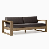 Portside Outdoor Sofa, 65", Driftwood