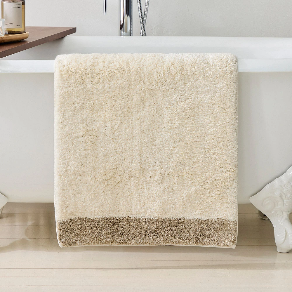 Linen Bath Mat, Natural, 20"x34"