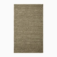 Laguna Wool Jute Rug, 5x8, Alabaster