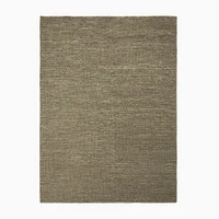 Laguna Wool Jute Rug, 5x8, Alabaster