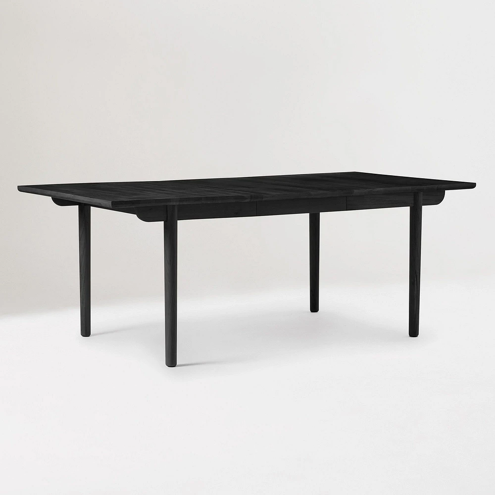 Keira 60"-80" Extendable Dining Table, Acacia, Natural