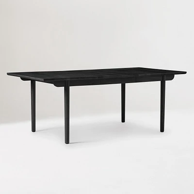 Keira 60"-80" Extendable Dining Table, Acacia, Natural