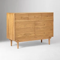 Keira 7 Drawer Dresser, 48", Acacia Solid Blonde