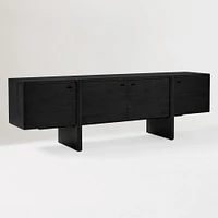 Otto 80" Media Console, Blonde