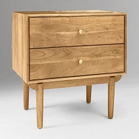 Keira Nightstand, Acacia Solid Blonde