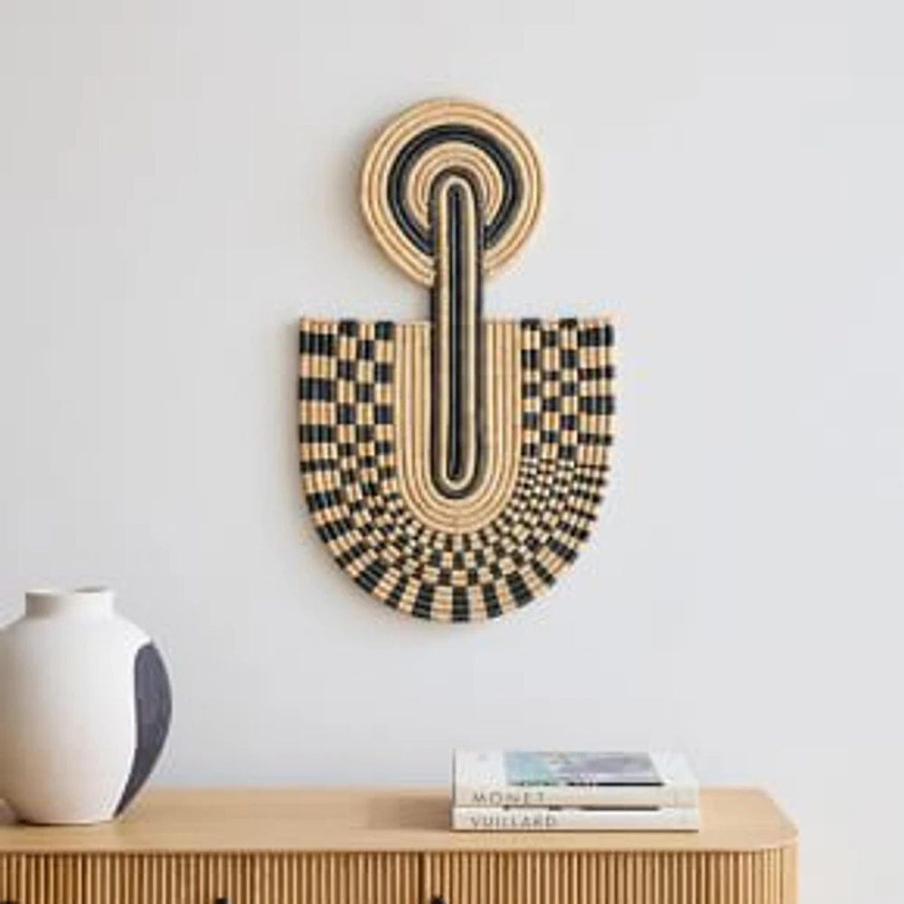 Wall Mask, Black and Neutral