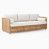 Coastal Outdoor 66in Sofa, Silverstone