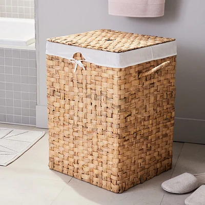 Rounded Weave Basket, Hamper, Small