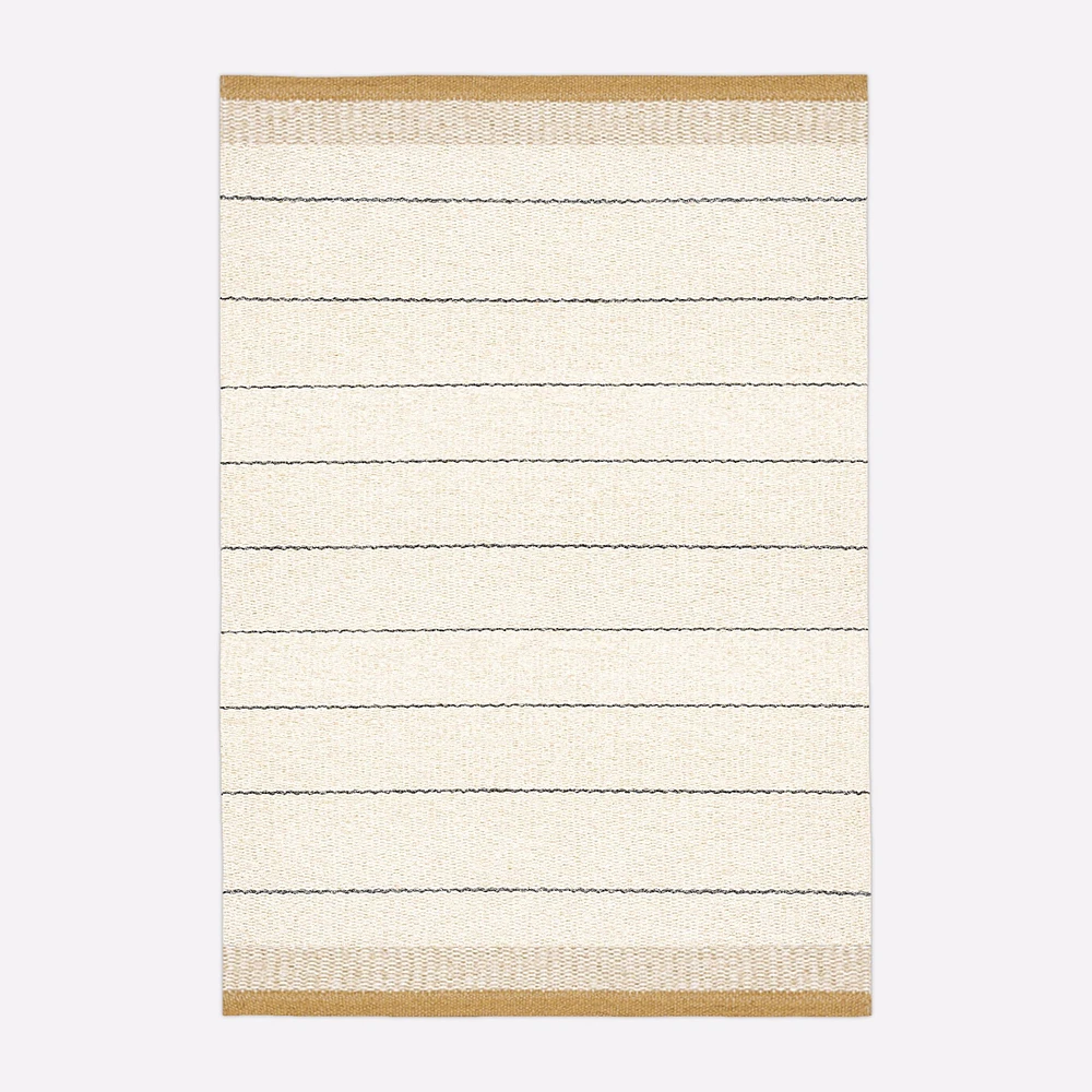 Pappelina Belle Reversible Performance Rug, 4.5x6.5Ochre