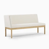 Open Box: Hargrove Banquette Armless Single Performance Velvet Tarragon Dune