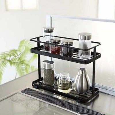 Yamazaki Tower Countertop Spice Caddy, Black