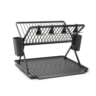 Brabantia Foldable Dish Rack, Light Gray