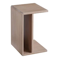 Hiroki 12.5" Side Table, Walnut