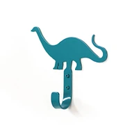 Brontosaurus Wall Hook, Black