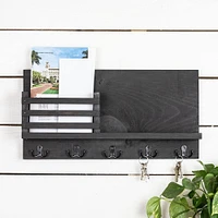 Mail Holder, Black