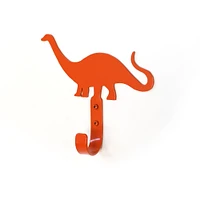 Brontosaurus Wall Hook, Black