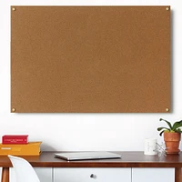 Modern Cork Board, Black Hardware, Mini