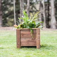 Cedar Planter, Small, Gray