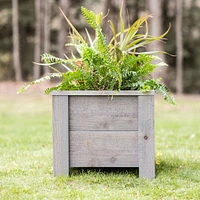 Cedar Planter, Small, Gray