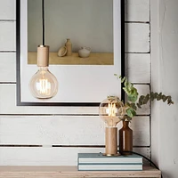 Tala Brass Pendant With Gaia Bulb