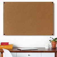 Modern Cork Board, Black Hardware, Mini