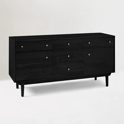 Keira Buffet, 60", Acacia Solid Blonde