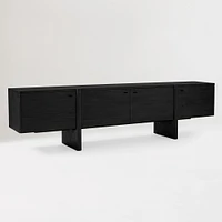 Otto 80" Media Console, Blonde