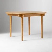 Keira Round Dining Table, 48", Acacia Blonde