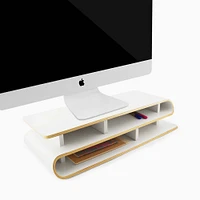 Uprise Monitor Riser, Ashwood