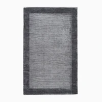 Tencel Frame Rug, Sand, 3'x5'