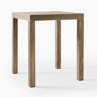 Portside Bar Table, Driftwood 35" sq