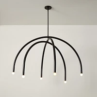 Arc Chandelier Dark Bronze  (30")