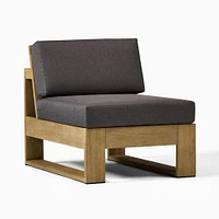 Portside Armless Chair, Reef, Slate