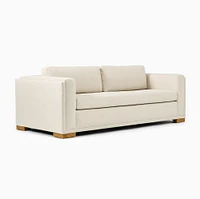 Nassau Sleeper Sofa, Performance Boucle, Oatmeal, Blonde