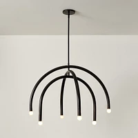 Arc Chandelier Dark Bronze  (30")