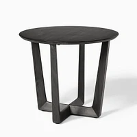 Stowe 22" Side Table, Dark Walnut