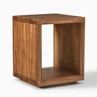 Calla 18" Side Table, Blonde